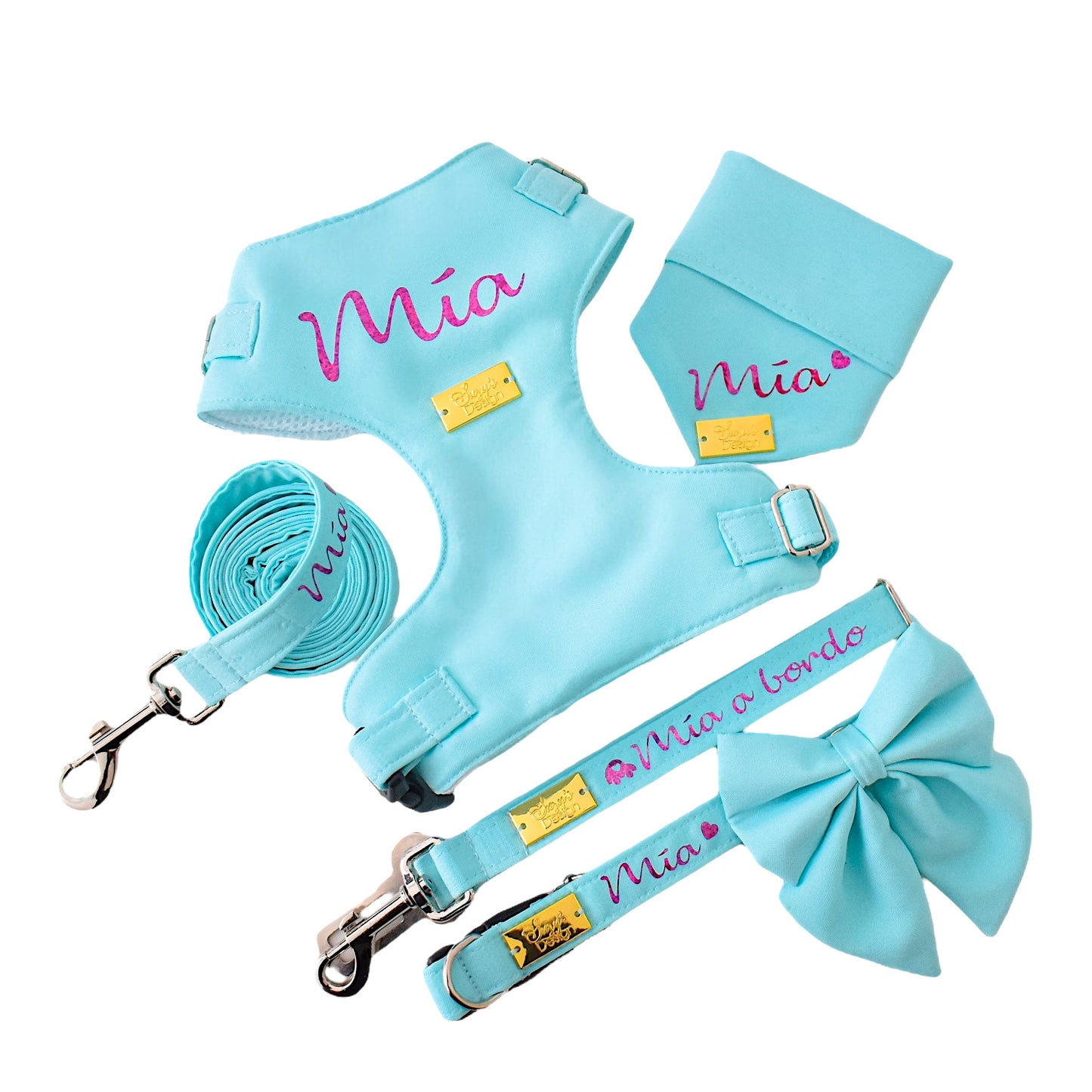 Set Premium Personalizado Turquesa Mia