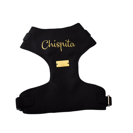 Pechera Negro Noah Dorado