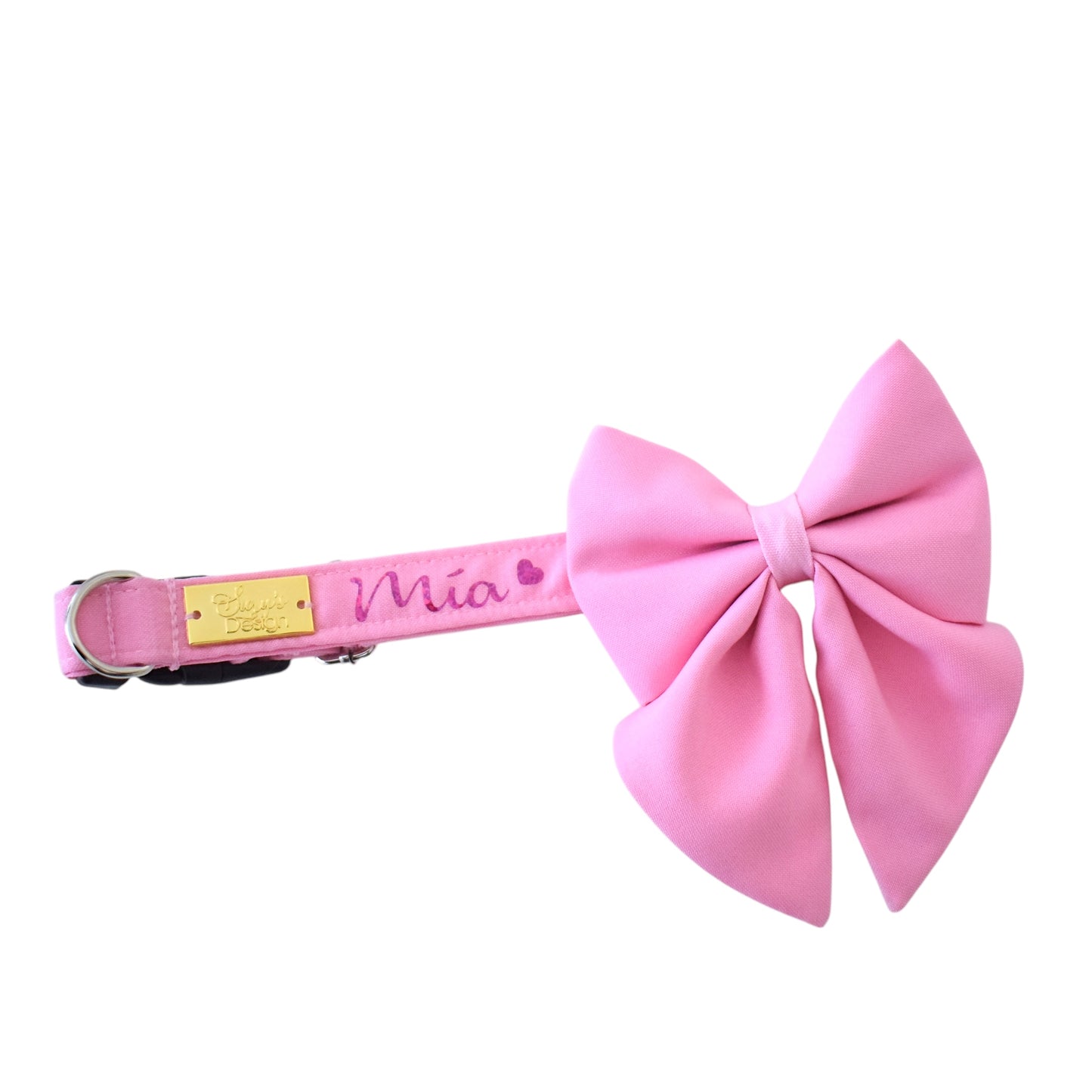 Collar con lazo tipo sailor Rosado Sammy
