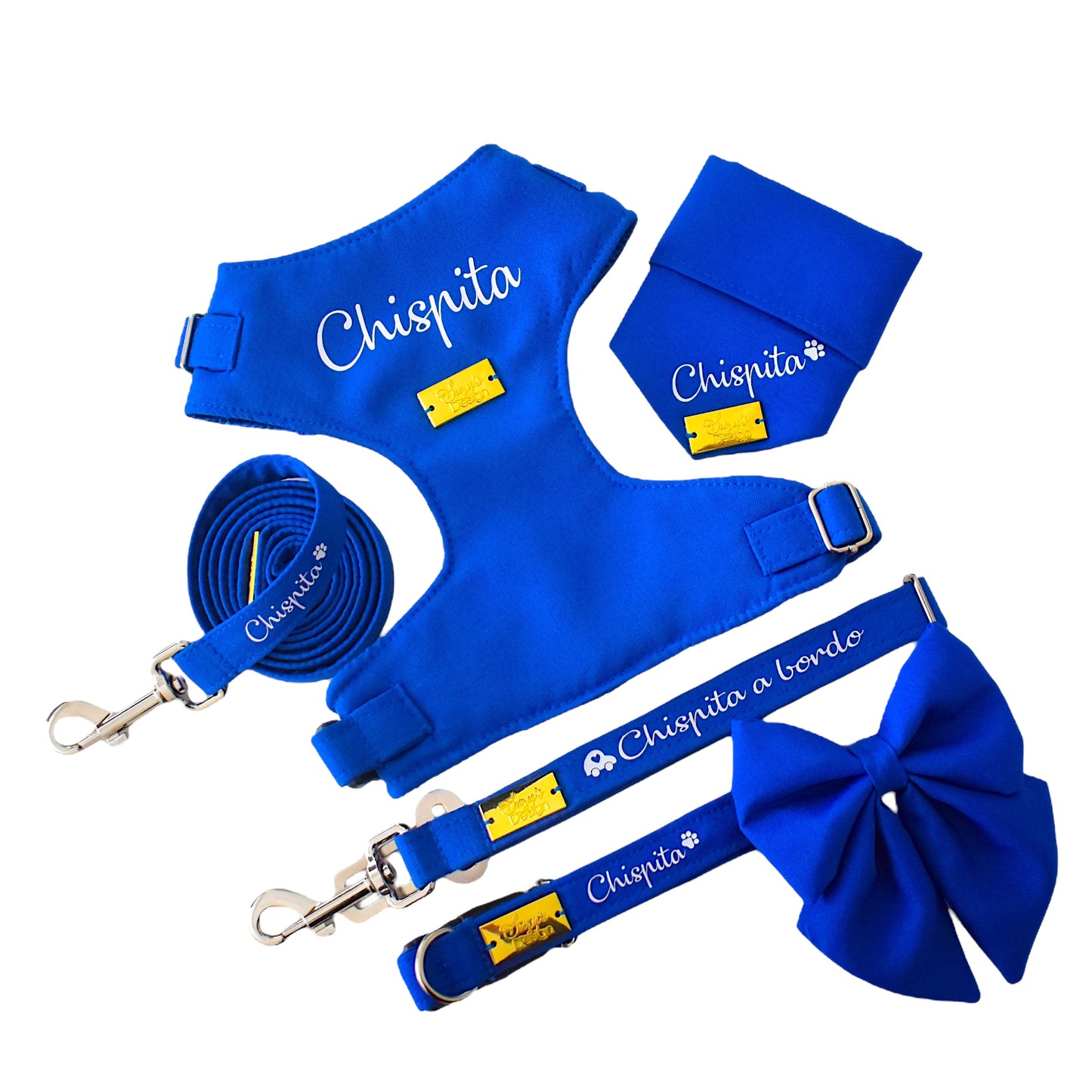 Set Premium Personalizado Azul Poppy