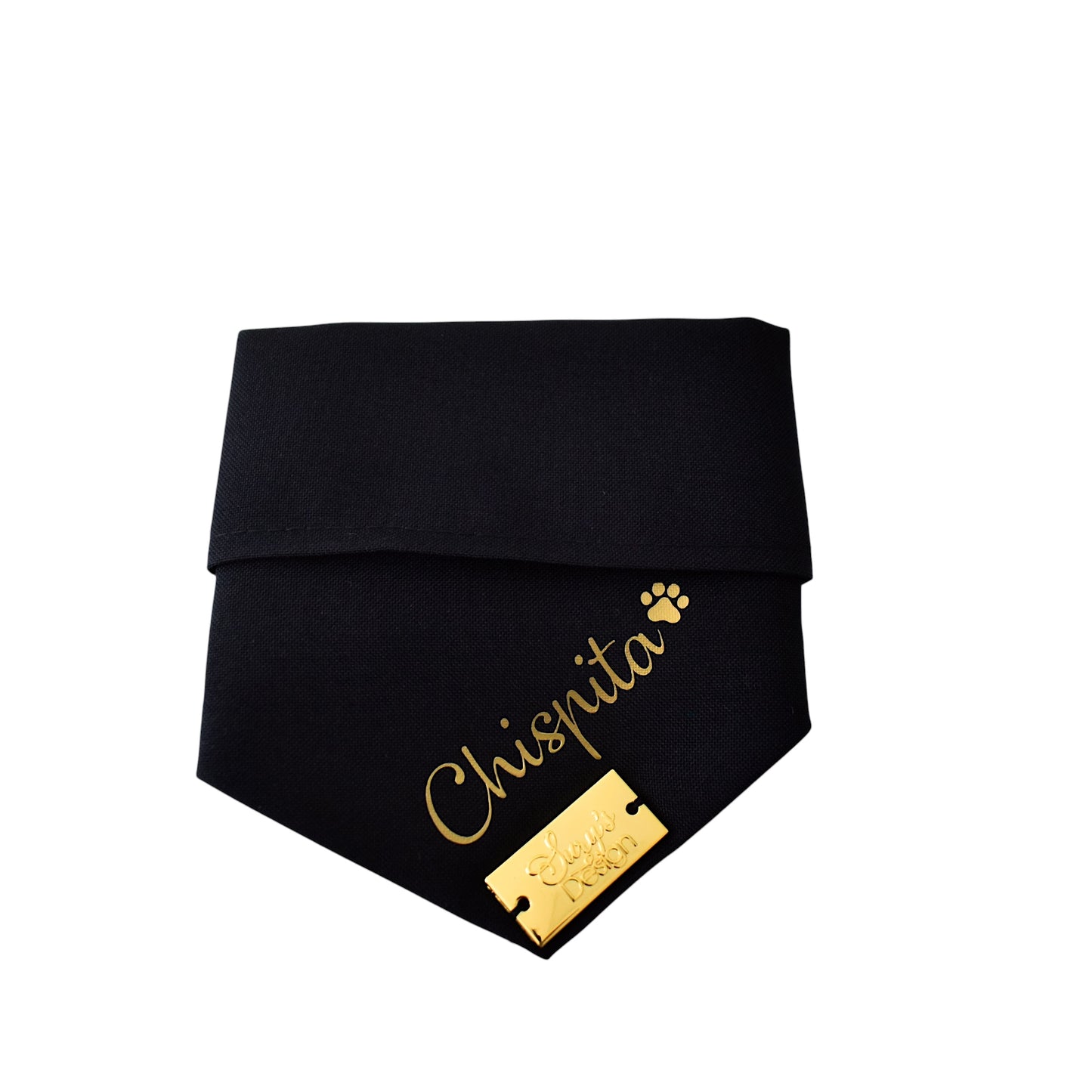 Bandana Clasica Negro Noah Dorado